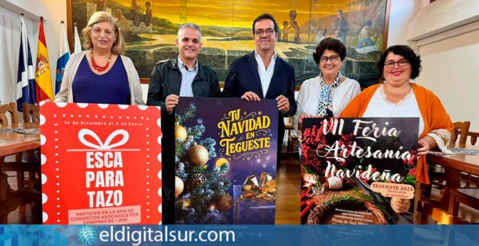 Tegueste ha arrancado su campaña de Navidad con la presentación oficial de la programación navideña