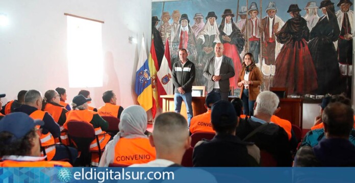 Trabajadores del proyecto ‘Fomento Rural Granadilla 2025’