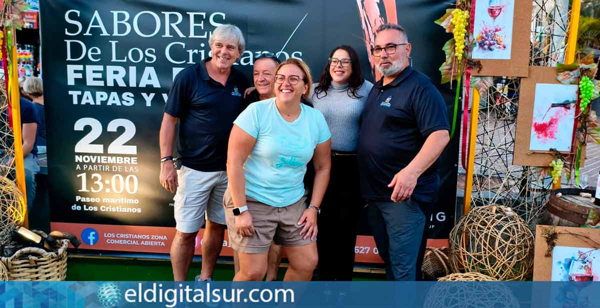 Melania Santos junto a la ZCA en la exitosa edición de Sabores de Los Cristianos 2025