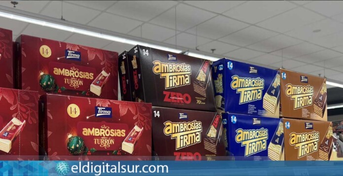 La nueva ambrosía Tirma sabor Turrón, edición limitada exclusiva de HiperDino, despierta gran interés entre los clientes en pleno inicio de la campaña navideña