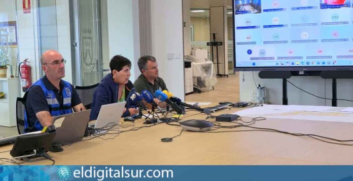 Comparecencia tras la reunión de coordinación del Cabildo de Tenerife ante la borrasca Claudia