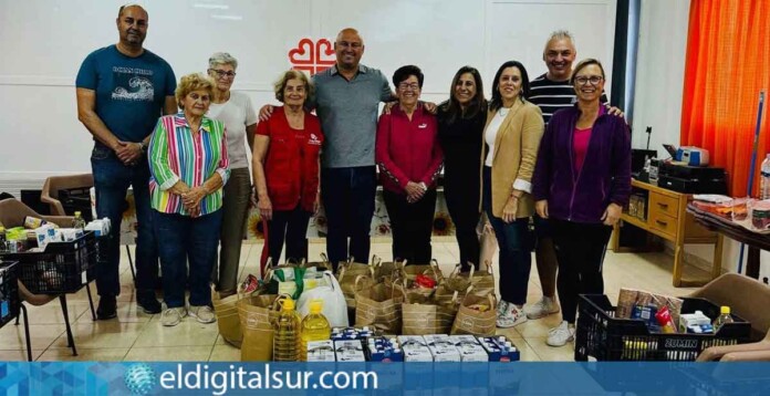 Foto archivo de la recogida de alimentos en 2024