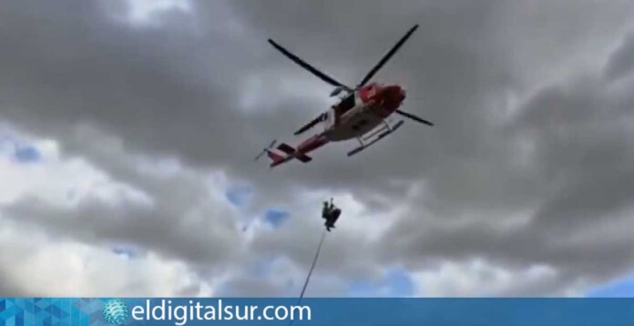 helicóptero del GES
