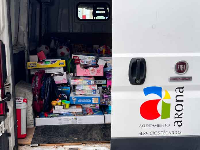 Donación solidaria de juguetes