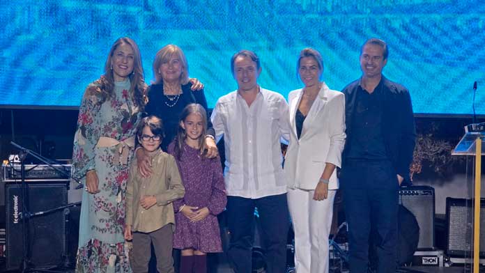 La familia Piñero, propietarios del Bahia Principe Luxury Tenerife