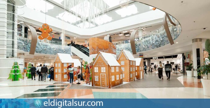 ‘Gingerland’ en Meridiano muestra la creatividad y sostenibilidad de la Navidad con cartón reciclable y decoración LED eficiente