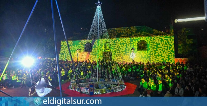 Encendido navideño en San Juan de la Rambla