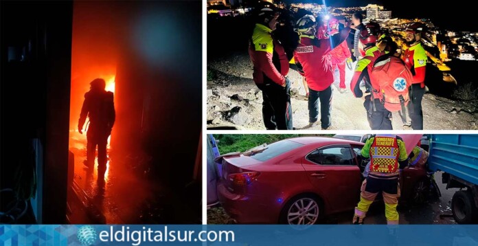Actuaciones Bomberos de Tenerife