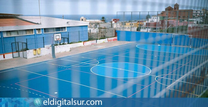 Cancha deportiva del CEIP