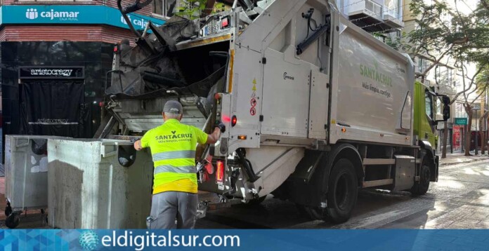 Recogida de residuos en Santa Cruz de Tenerife