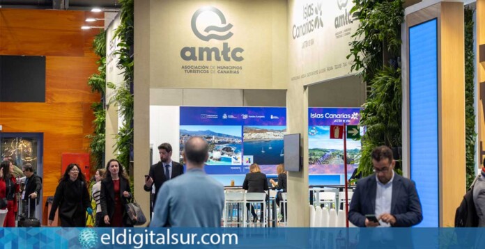 Stand de la AMTC en FITUR, donde Costa Adeje concentra su actividad vinculada a la Asociación de Municipios Turísticos durante la feria
