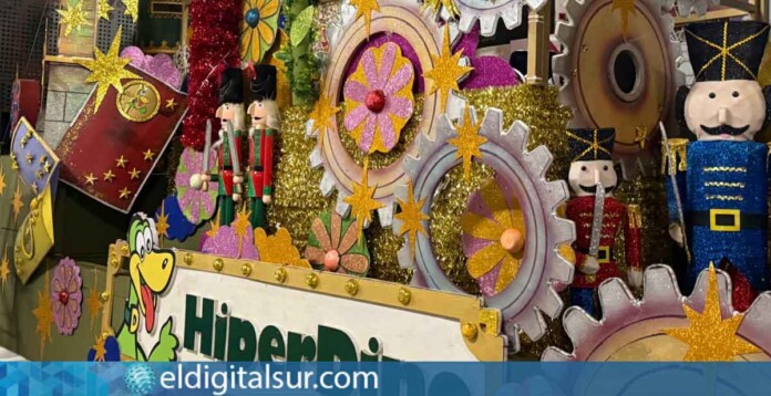 Carroza de HiperDino para la Cabalgata de los Reyes Magos