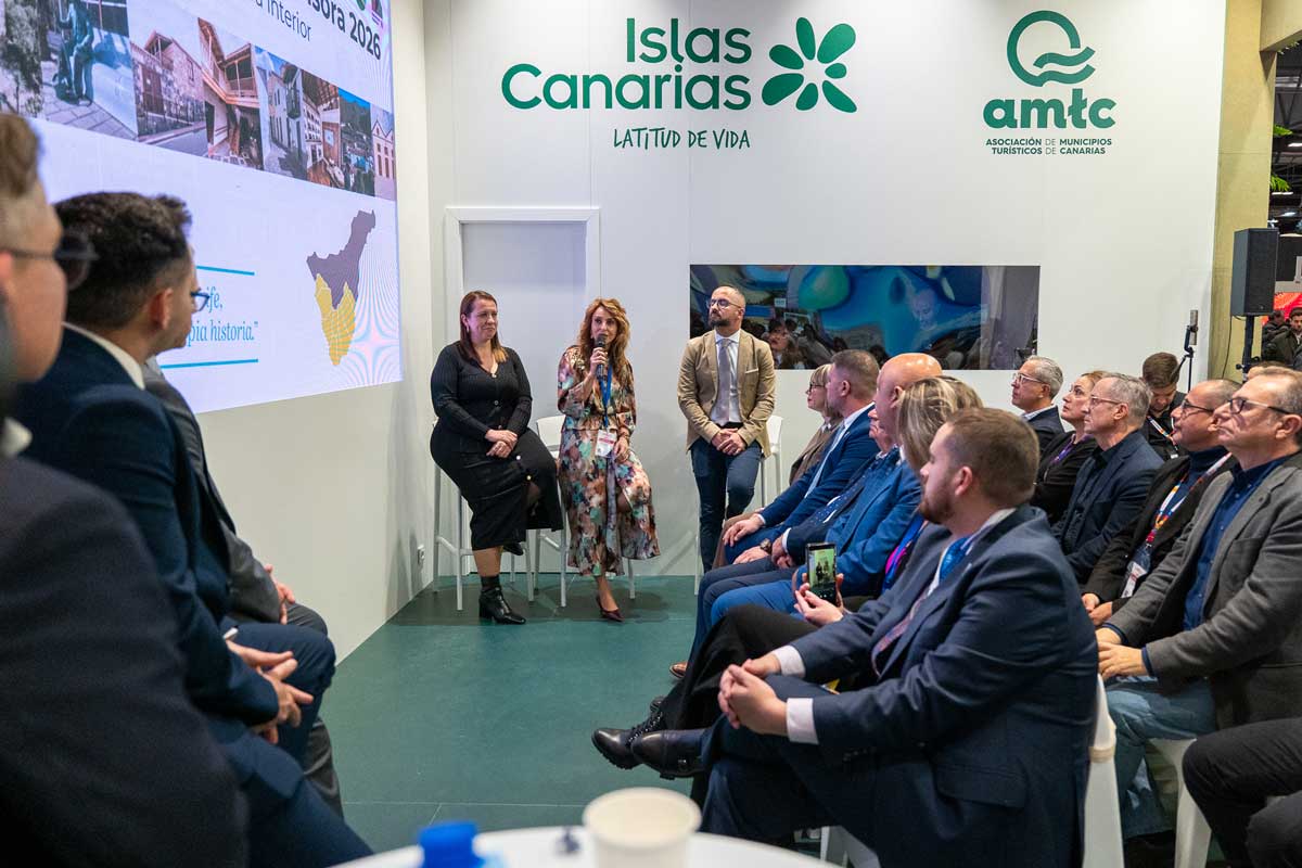 Mercedes Vargas Delgado durante la presentación de la Ruta Histórica y Etnográfica de la Comarca Chasna Isora