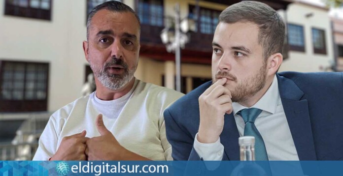 Luis García (Más por Arona) y Naím Yánez (VOX)