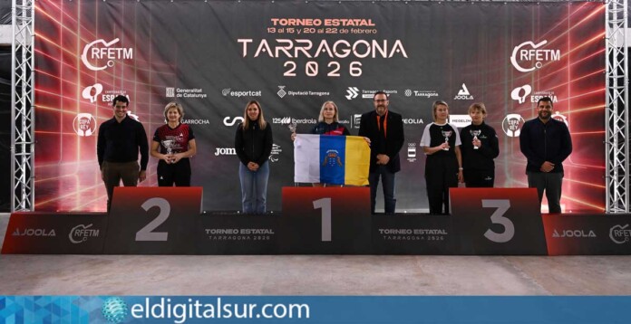 María Vintila, campeona en Veteranas +60 en el Torneo Estatal de Tarragona