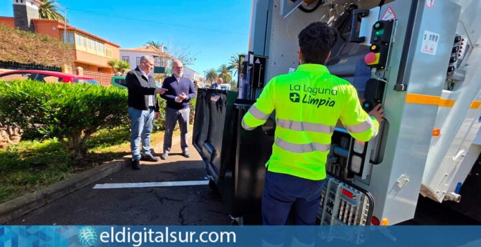 Los nuevos camiones eléctricos de La Laguna reducen emisiones y ruido, reforzando la eficiencia del servicio