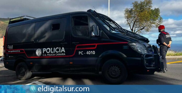 Patrulla del Grupo de Respuesta Operativa de la Policía Canaria