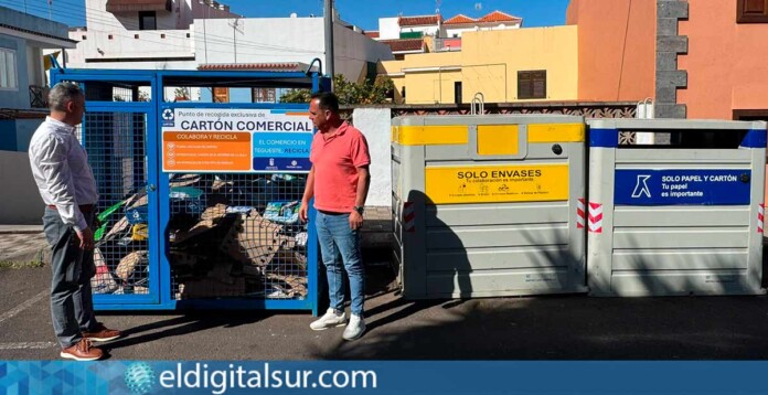 Norberto Padilla y Julián Rodríguez destacan el avance de Tegueste en reciclaje y sostenibilidad