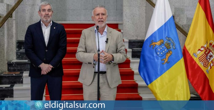 Fernando Clavijo y Ángel Víctor Torres