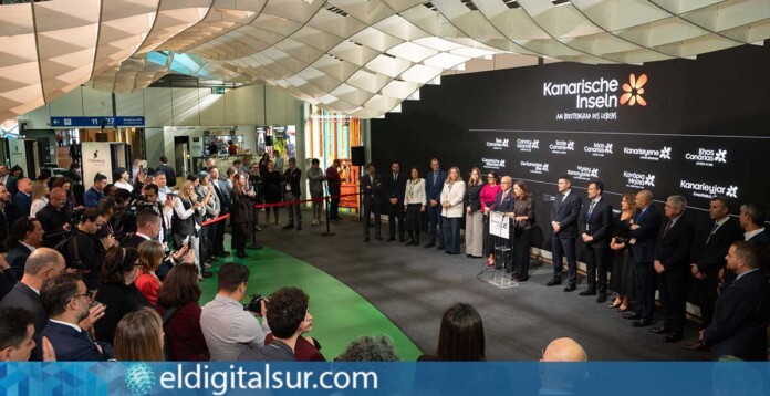 Inauguración stand de Islas Canarias en la ITB Berlín 2026