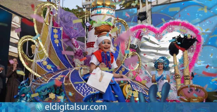 Lucía Padrón Socas, Reina Infantil del Carnaval de Los Gigantes 2026