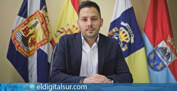 El alcalde de Fasnia, Luis Javier González