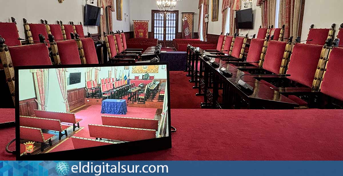 Nuevo-Sistema-de-Grabación-y-Retransmisión-Plenos-La-Laguna-120326 Nuevo sistema 4K de grabación y retransmisión de los plenos