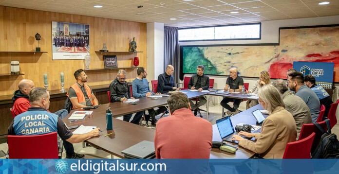 Reunión del CECOPAL en Adeje