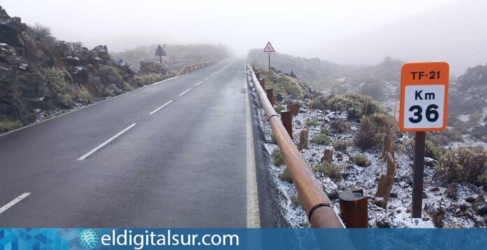 Vista de la carretera TF-21