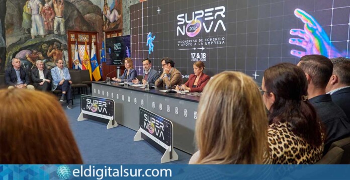 supernova-240326 Presentación de Supernova en el Cabildo de Tenerife, con Lope Afonso, Krysten Martín, David Mille y Arianna Gassmann