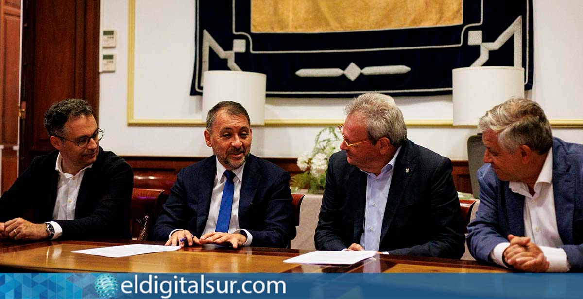 Acuerdo-Emmasa-y-Costa-Adeje-Tenerife-Egatesa-300426 Firma del acuerdo para el respaldo a la gran fiesta del fútbol