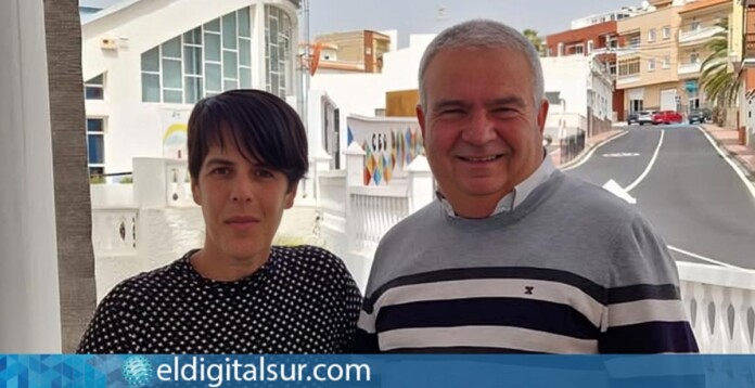 Arturo-González-y-Nuria-Marrero-San-Miguel-220426 Arturo González y Nuria Marrero presentan el programa municipal de prevención de adicciones juveniles en San Miguel de Abona