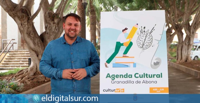 Carlos Abismael Díaz Barreto presenta la agenda cultural de abril a junio en Granadilla de Abona