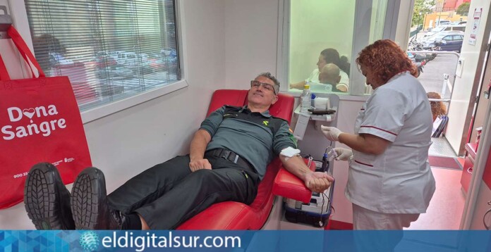 Donación sangre, Guardia Civil