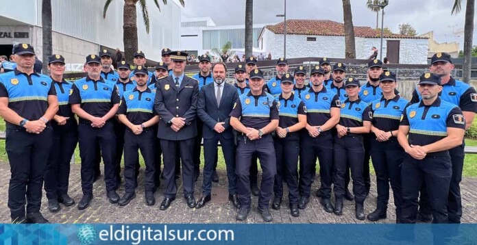 Nueva-Formación-Policía-Local-Arona-220426 Clausura del curso de formación de la Policía Canaria en El Sauzal