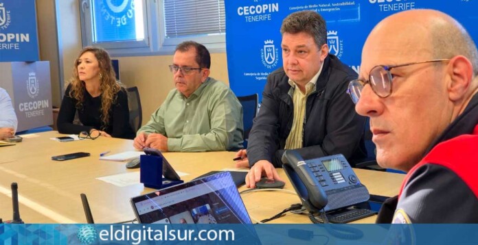 Reunión entre el Cabildo de Tenerife y el Consorcio de Bomberos