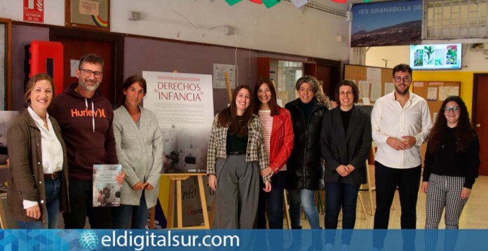 Presentación de la exposición en el IES Granadilla de Abona