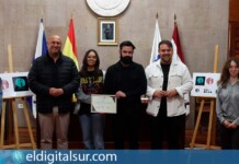 Almudena Rodríguez Cruz tras la elección del nuevo logotipo de Cultura y Patrimonio de Granadilla de Abona