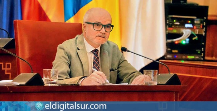 El portavoz municipal de Coalición Canaria, José Alberto Díaz-Estébanez