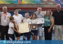 Entrega de premios en el pabellón de Los Hinojeros