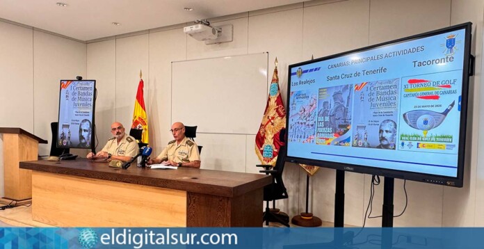 El Mando de Canarias presenta los diversos actos con motivo del Día de las Fuerzas Armadas 2026