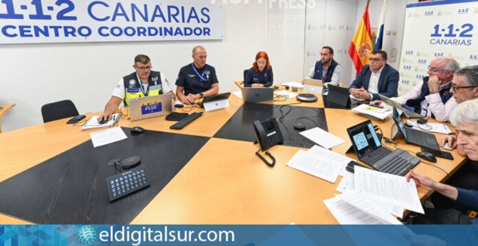 Reunión de coordinación del operativo de incendios forestales 2026 del Gobierno de Canarias