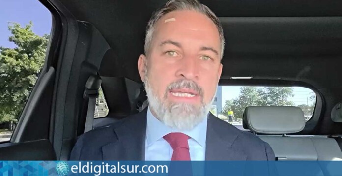 Santiago Abascal, presidente de VOX, en un vídeo difundido en X