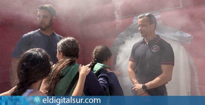Escolares de Guía de Isora participaron en talleres prácticos / Bomberos de Tenerife