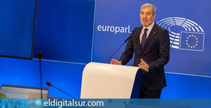 Fernando Clavijo en Bruselas / EDS