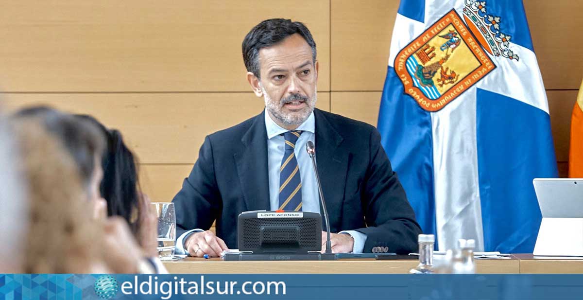 lope-afonso-290526 Lope Afonso, vicepresidente del Cabildo de Tenerife / EDS