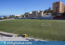 Campo de fútbol San Joaquín, en La Salud
