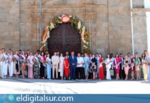 Recepción institucional a candidatas y candidatos de los certámenes de belleza que se celebran este fin de semana en Granadilla de Abona