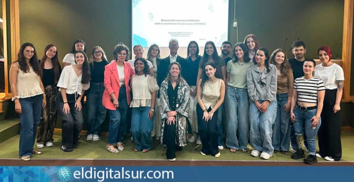Nuevos residentes de Salud Mental del SCS durante su acto de bienvenida