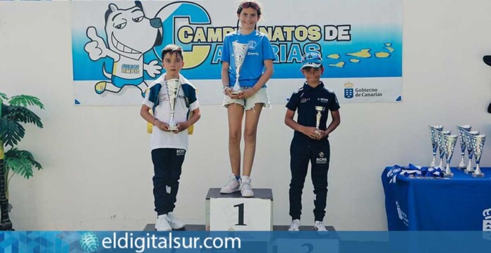 Podio del XLIII Campeonato de Canarias
